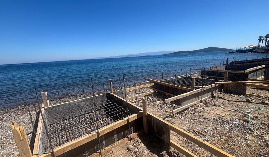 Sahile beton döken firmaya büyük ceza kesildi! Doğal alanları korumaya özen gösterilmesi gerekiyor!