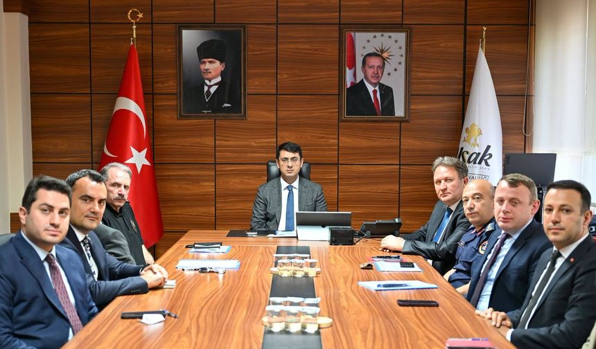 Temmuz ayı Uşak İl Güvenlik, Asayiş ve Koordinasyon Kurulu toplantısı yapıldı