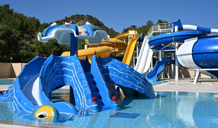 Demirci Hisar Kaplıcaları, aquapark ve diğer donatılarıyla tekrar hizmet vermeye başlayacak