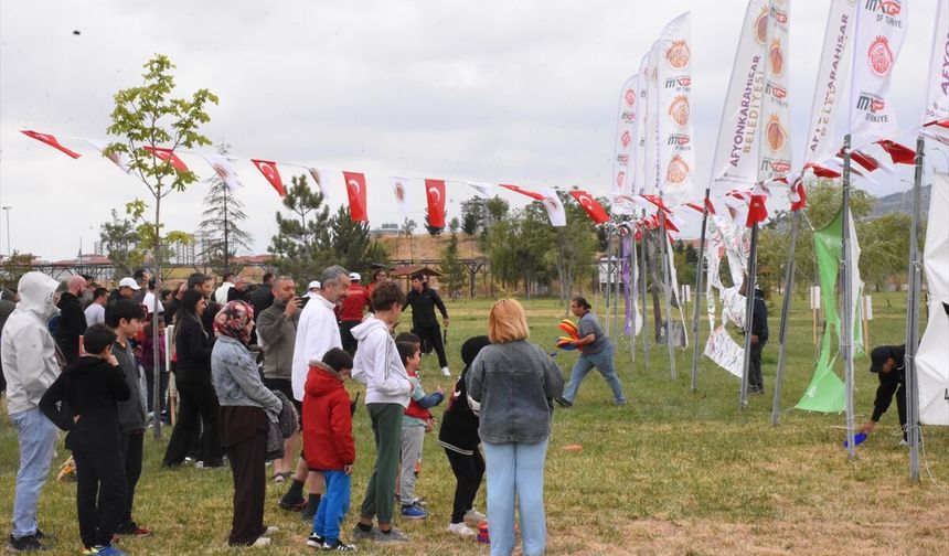 Afyon'daki kamp ve karavan festivalinde 50 aile birlik olma duygusunu yaşadı