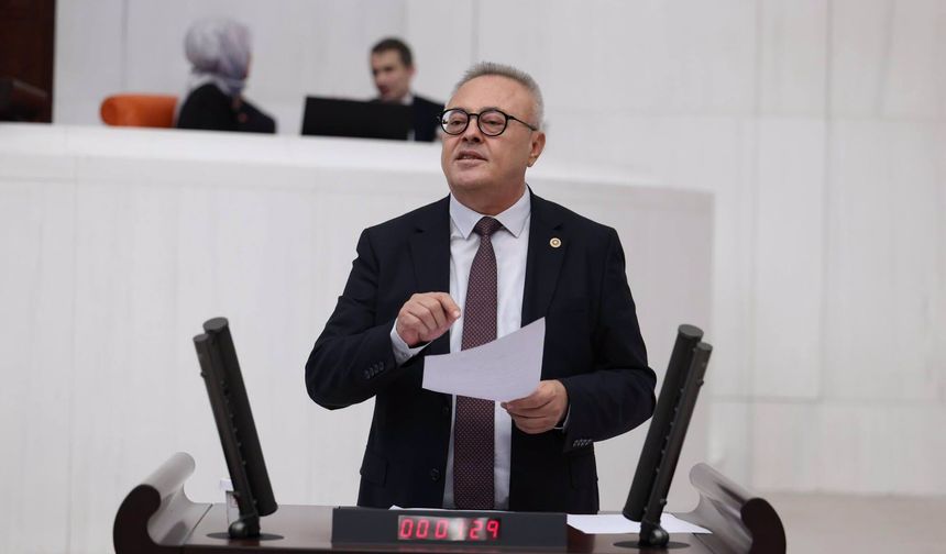 Uşak'ın dertli olduğu konuyu TBMM'de gündeme getirdi!
