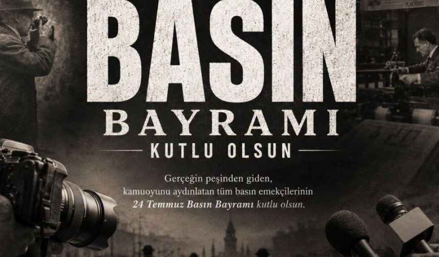“Özgür basın demokrasinin temel taşıdır”! Uşak’tan 24 Temmuz Basın Bayramı açıklamaları