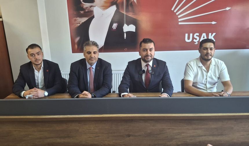 CHP Uşak İl Başkanı Can Ocakoğlu: Gaz bombalarıyla gireriz gibi bir konuşma olmadı
