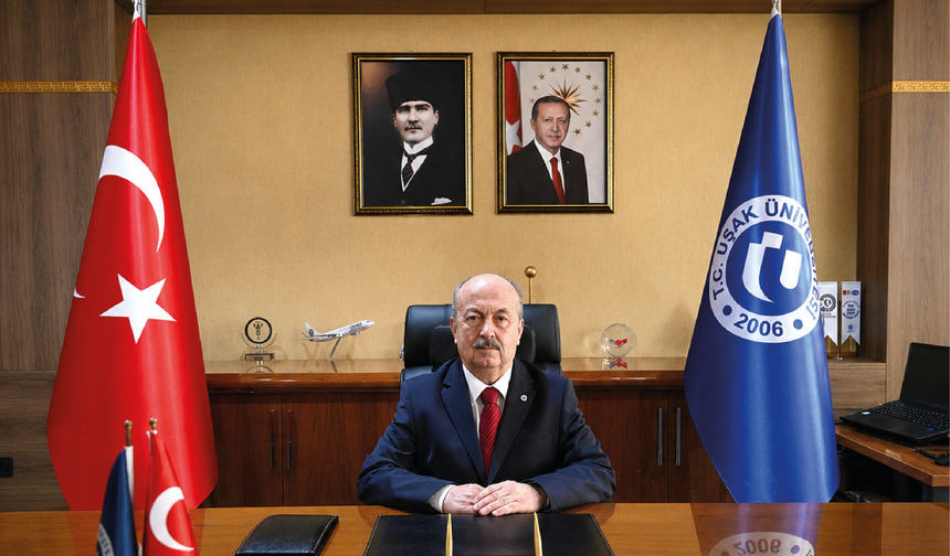 YKS sonrası mesaj paylaşan Rektör Demir, öğrencileri Uşak Üniversitesi’ne davet etti