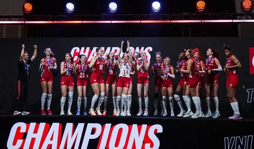 A Milli Kadın Voleybol Takımı, 2026 FIVB Milletler Ligi Şampiyonu Oldu