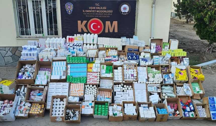 Uşak'ta hayvan sağlığını olumsuz etkileyecek günü geçmiş ve kaçak toplam 6 bin 183 ilaç imha edilecek