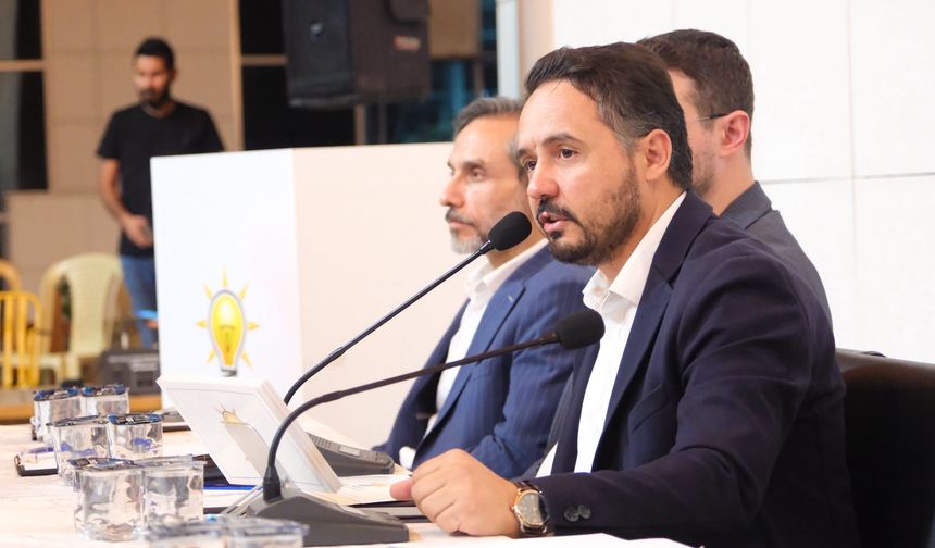 AK Parti Uşak İl Teşkilatı'nda ebediyete intikal edenler için mevlit okundu