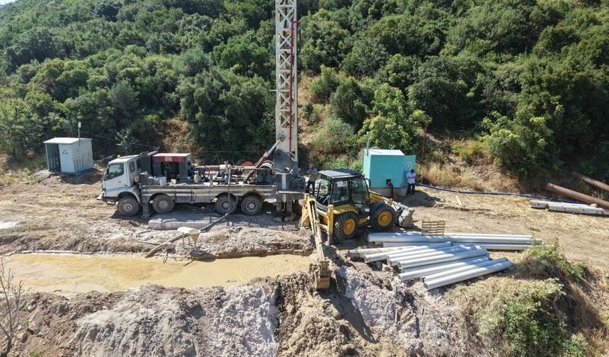 Manisa'nın 2 ilçesine ilaveten saniyede 400 litre içme suyu verilecek