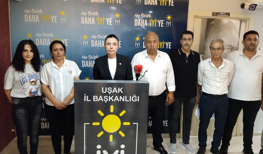 Uşak İYİ Parti İl Başkanı Obalı, vatandaşı Balıkesir'de yapılacak mitinge davet etti