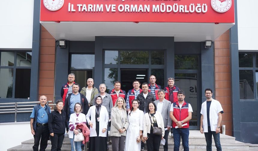Uşak İl Tarım ve Orman Müdürlüğü personeline sağlık hayat eğitimleri veriliyor