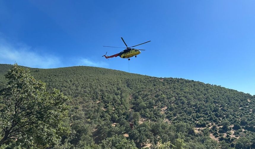 Sivaslı'daki yangın kontrol altına alındı