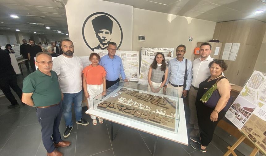 Alaşehir'in dönüşümü için yapılan yarışmada dereceye girenlere para ödülü