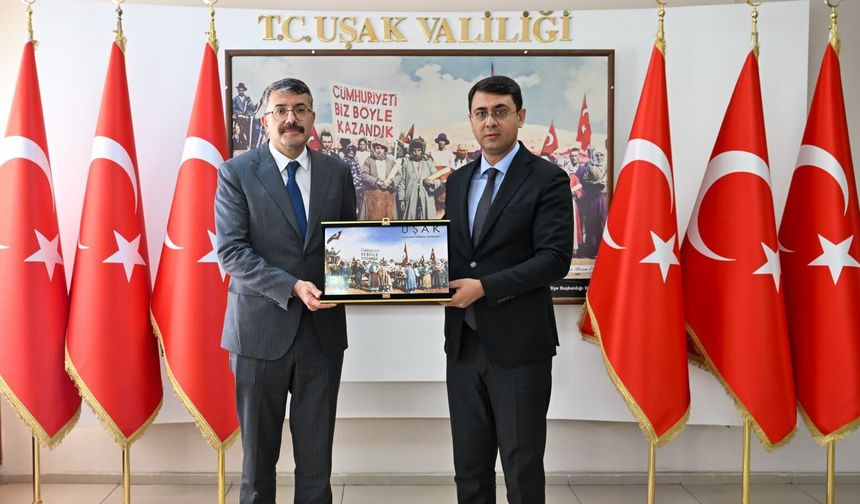 İçişleri Bakan Yardımcısı Ali Çelik, memleketi Uşak'ı ziyaret etti