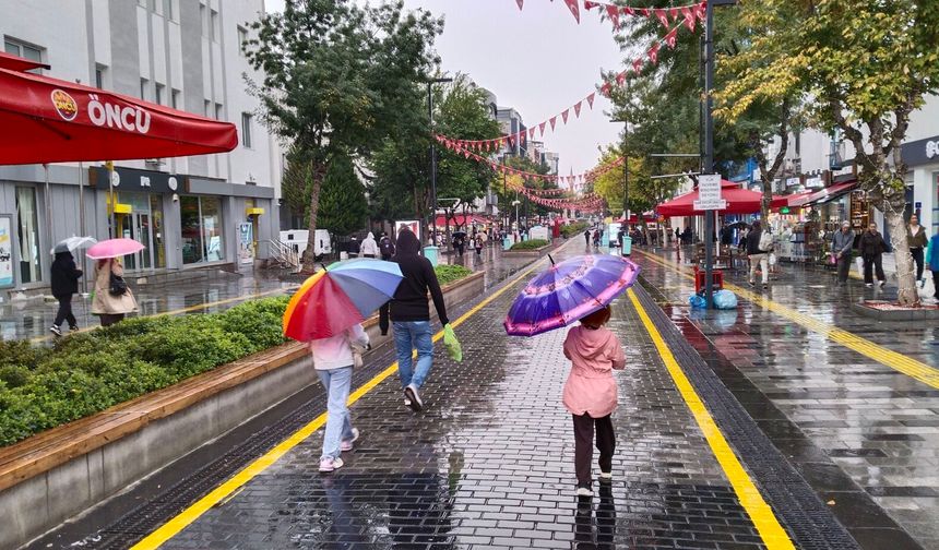 Uşak'ta bu hafta boyunca yağmur etkili olacak