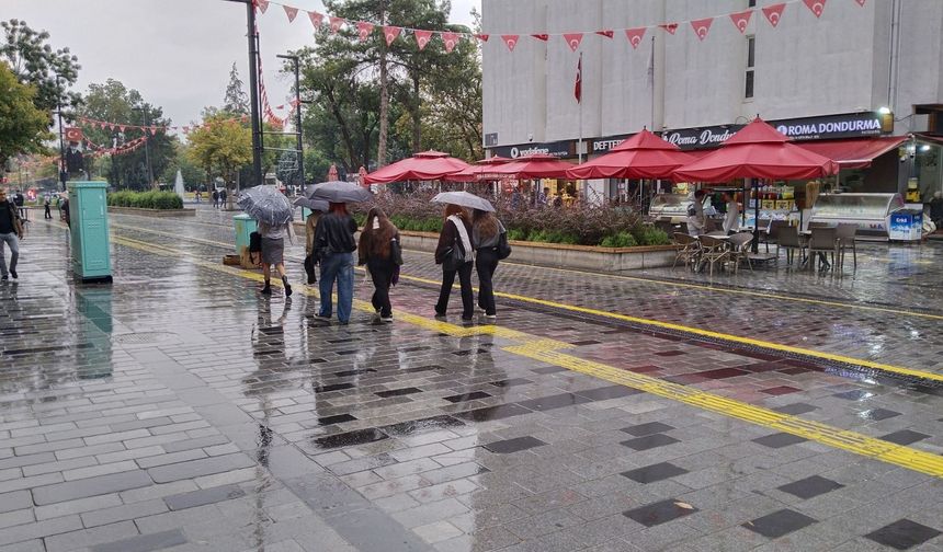 Uşak'ta 2 gün boyunca yağmur bekleniyor