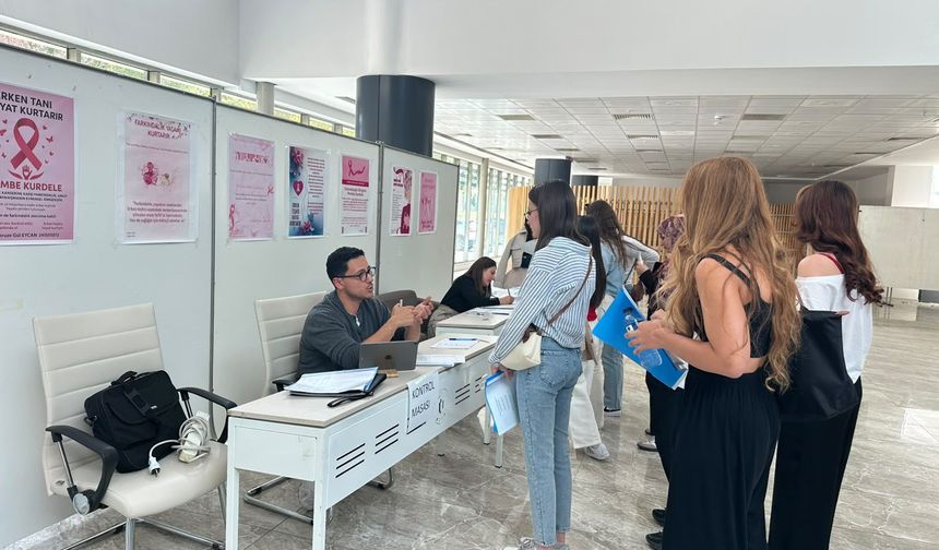 Uşak Üniversitesi’nde Meme Kanseri Farkındalık Etkinliği Düzenlendi