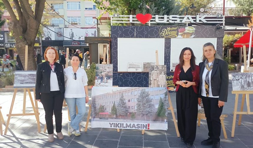 Uşak Hükümet Konağı yıkılmasın! Kentlerimiz Alzheimer olmasın!