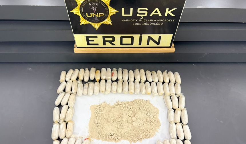 Uşak İl Emniyet Müdürlüğü zehir tacirleriyle mücadeleyi sürdürüyor