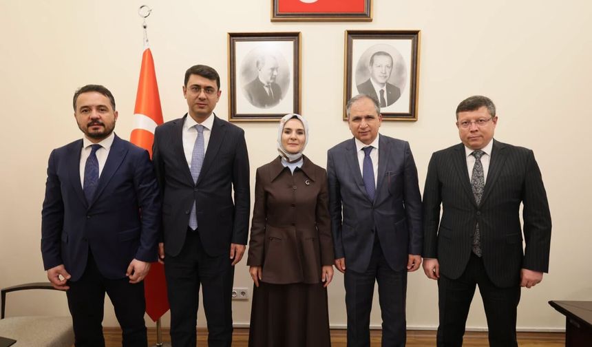 Uşak heyeti, Ankara'da bir dizi ziyarette bulundu