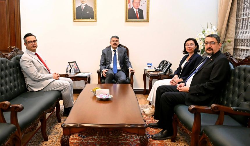 Uşak Belediye Başkan Vekili Özkan, Ankara'da bir dizi ziyarette bulundu