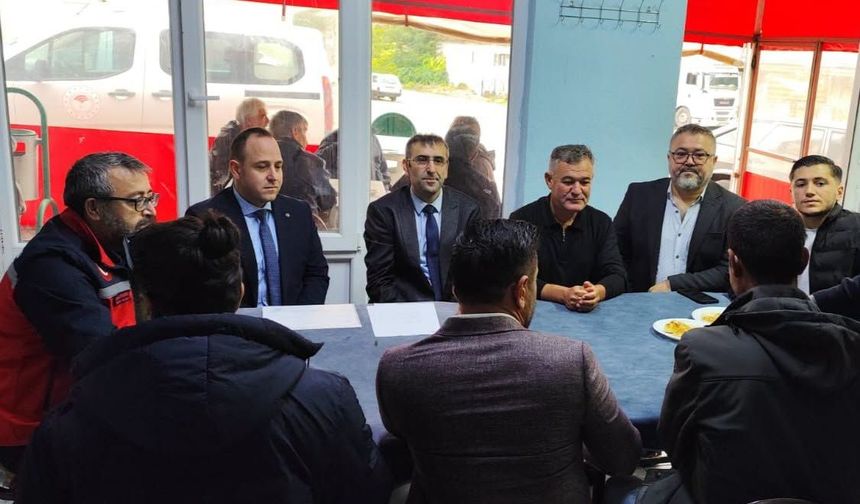 Uşak Merkez ve ilçelerindeki köy çalışmalarını sürdürdüler