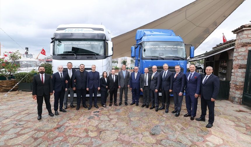 Ford Trucks'tan Yılda Şirketler Grubuna 101 araçlık teslimat