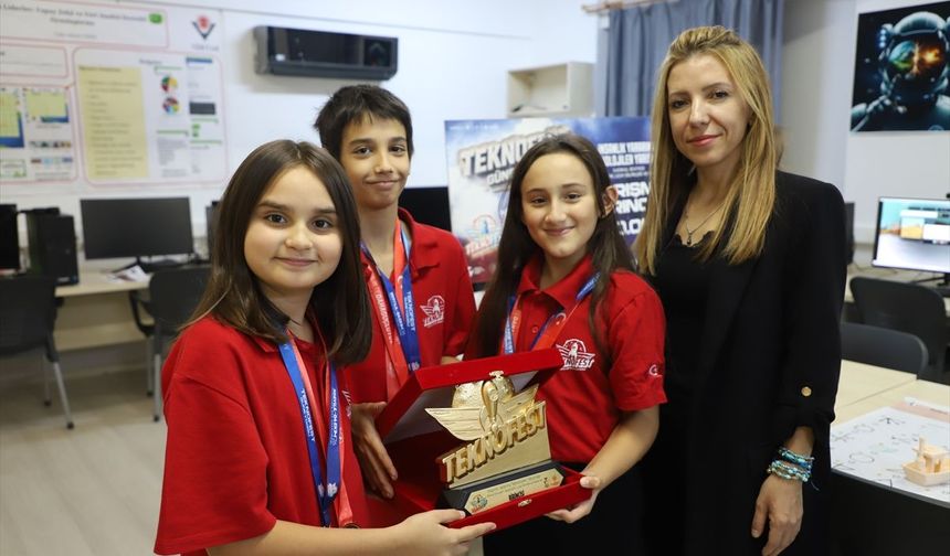 Denizli Nalan Mustafa Kaynak öğrencileri, Mars projesiyle birinci oldular