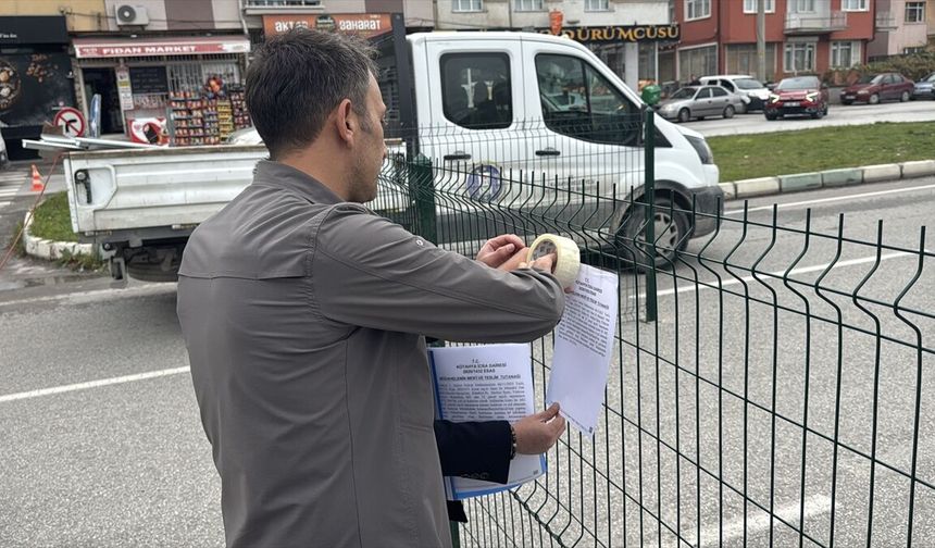 Kütahya Yunus Emre Caddesi'nin bir bölümü mahkeme kararıyla kapatıldı