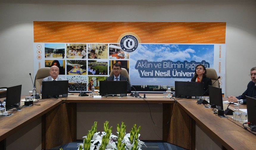 Uşak Üniversitesi'nde alınacak güvenlik tedbirleri masaya yatırıldı