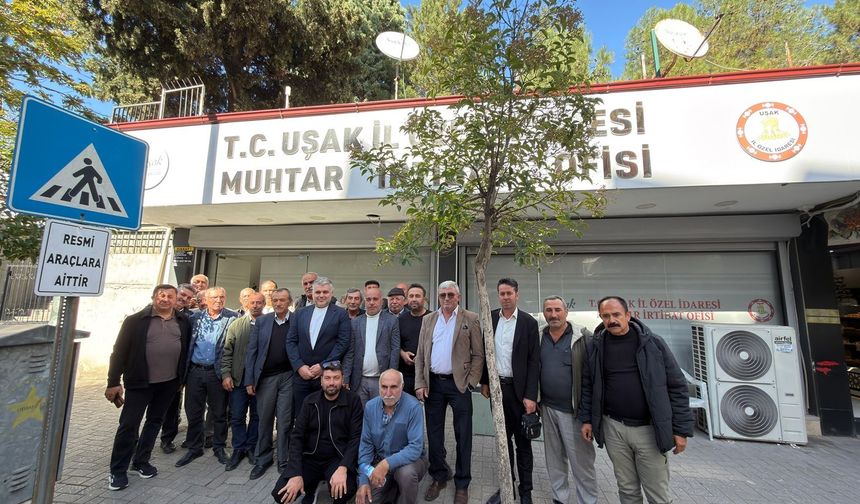 Uşak'ın elektriğini veren OEDAŞ, muhtarların taleplerini dinledi