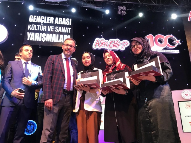UŞAK FEVZİ ÇAKMAK KIZ İMAM HATİP LİSESİ TÜRKİYE 1.Sİ OLDU
