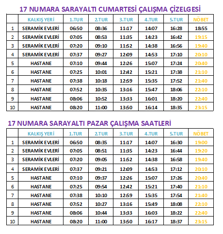 Otobüs Seferlerimiz (13)