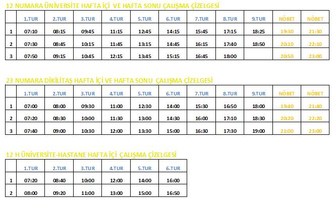 Otobüs Seferlerimiz (6)