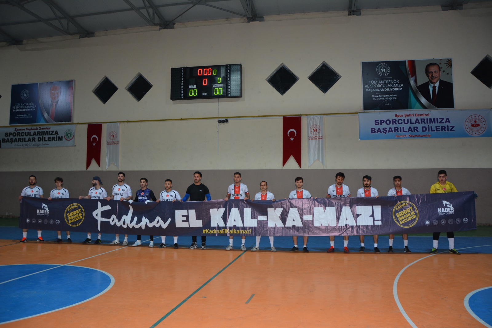 Aa 20250304 37230160 37230158 Demircide Futsal Turnuvasi Basladi (1)