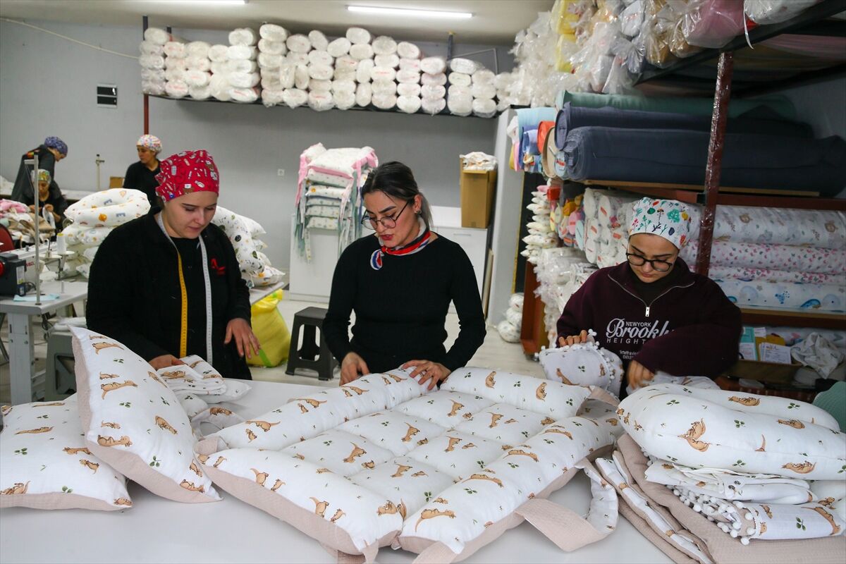 Banaz Çağlar Aras Kadın Girişimci Dikiş Makinesi Tekstil (15)