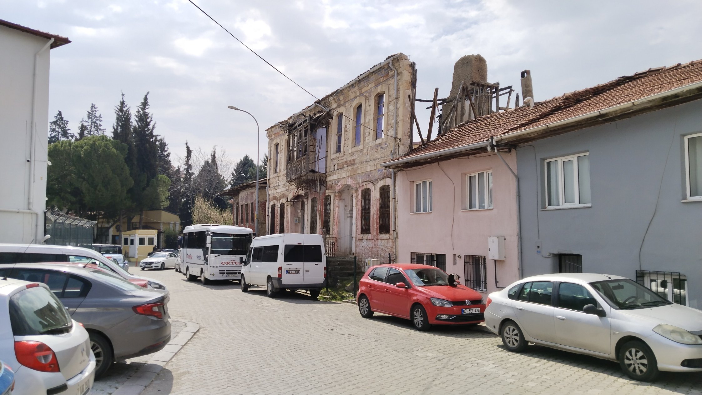 Uşak Has Bahçe Polisevi Tarihi Yapı (2)