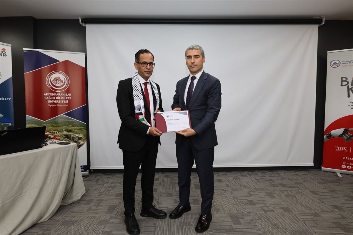 Afyonkarahisar Sağlık Bilimleri'nde Gazze konferansı