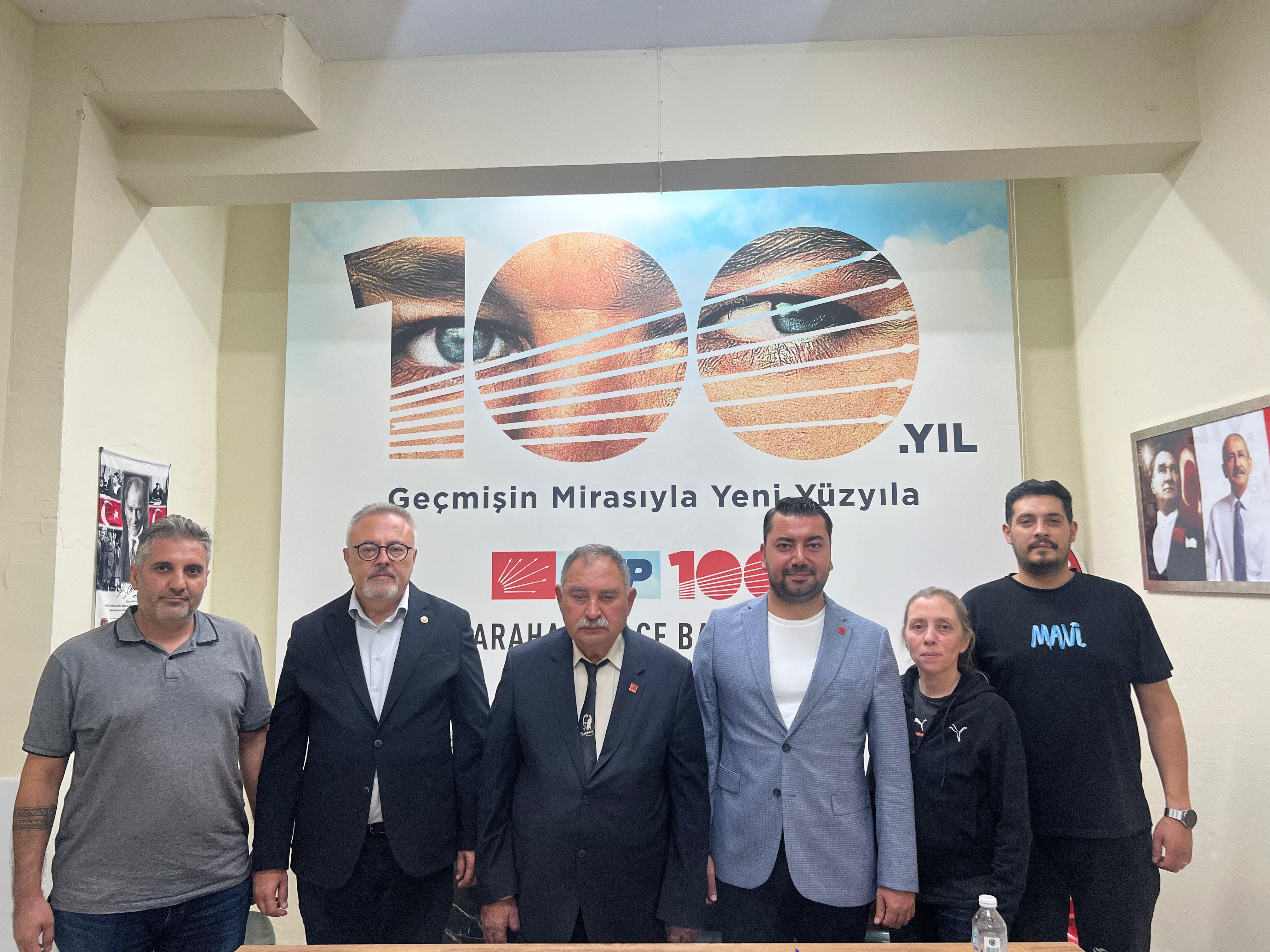 CHP Uşak Karahallı İlçe Teşkilatı göreve başladı