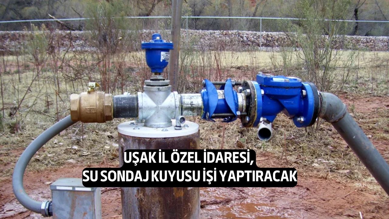 Uşak Banaz Muratlı Köyü'ne İçme Suyu Sondaj Kuyusu Açtırılacak