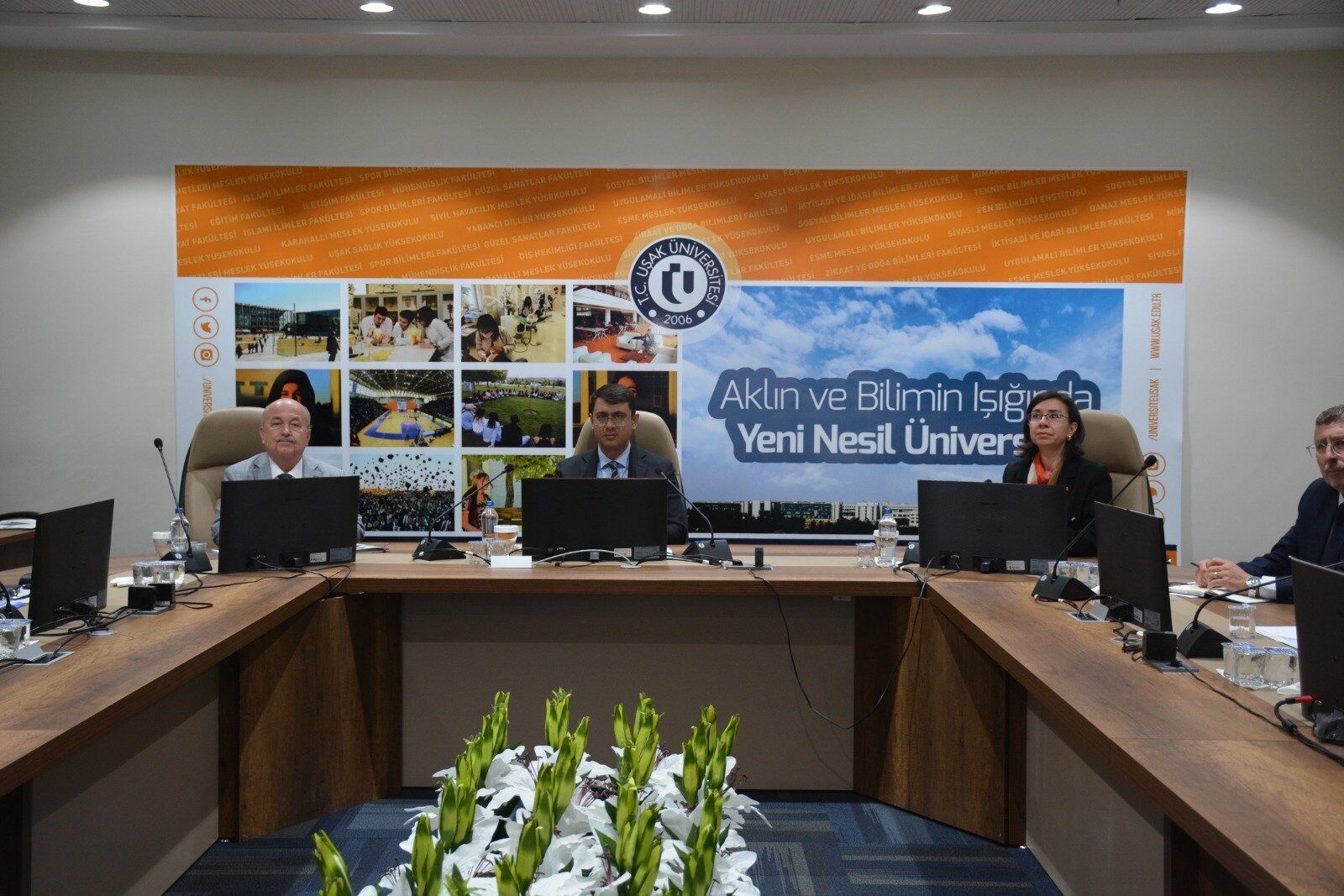 Uşak Üniversitesi'nde alınacak güvenlik tedbirleri masaya yatırıldı